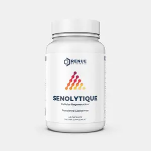 Renue by Science Senolytique Liposomal Quercetin Fisetin Spermidine Cellular Regeneration Supplement for Health and Fitness