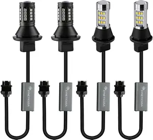 3157 Error Free LED Switchback Turn Signal+Brake Lights High Brightness Long Lasting Universal fit
