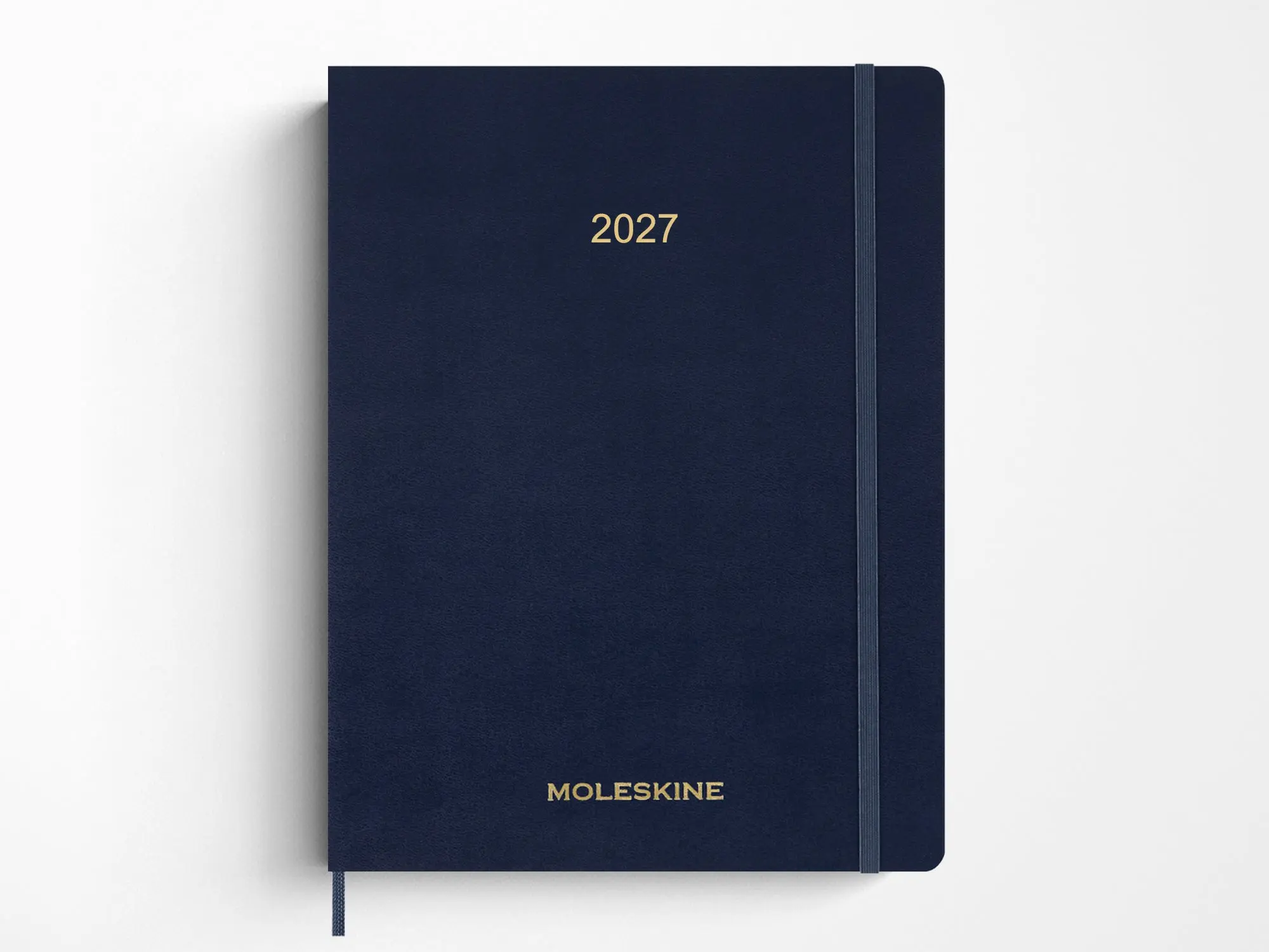 Moleskine 15 Month 2027 Weekly Planner - Sapphire Blue Soft Cover