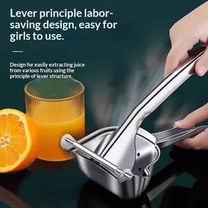 Manual juicer suitable for stalls, commercial orange juicer, juicer, lemon and watermelon fresh juicer, orange squeezing tool