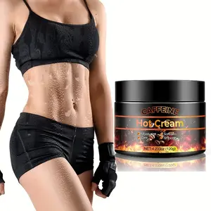 Caffeine Warming Body Firming Cream, Body Shaping Cream, Firming Belly Cream 120g, Warms up and promotes absorption, caffeine + avocado oil provide firming effect, Perfect for pre-workout warm-up and abdominal massage, Body Care