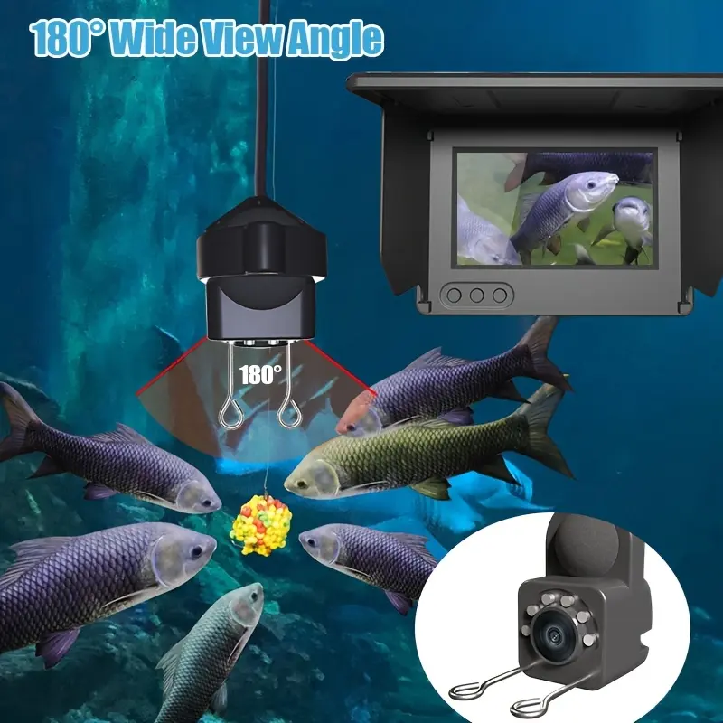 Black 4.3 Inch Screen+15m Cable