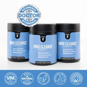 3 Bottles Inno Cleanse by Inno Supps | 14-Day Gut Health Formula | Natural Ingredients | Made in USA | 90 Servings