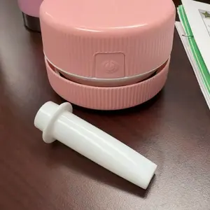 Desktop Vacuum Cleaner,Mini Table dust Sweeper Energy Saving,High Endurance up to 90 mins,Rotatable Design for Keyboard/Home/School/Office(Charging version)