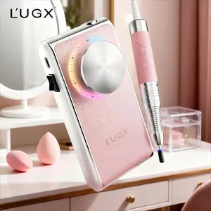 High-Quality Professional Coreless Electric Nail Drill Machine 30000 Rpm, Portable Manicure Equipment, Polishing Tool for Nails