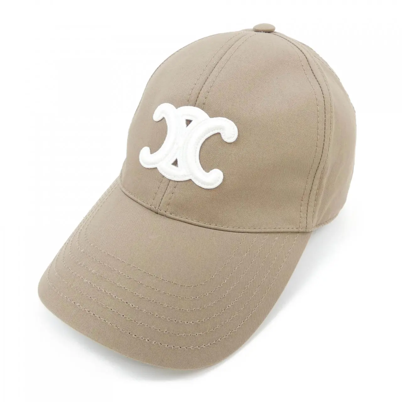 Pre-owned Celine Others Small Leather Goods Cotton Cap