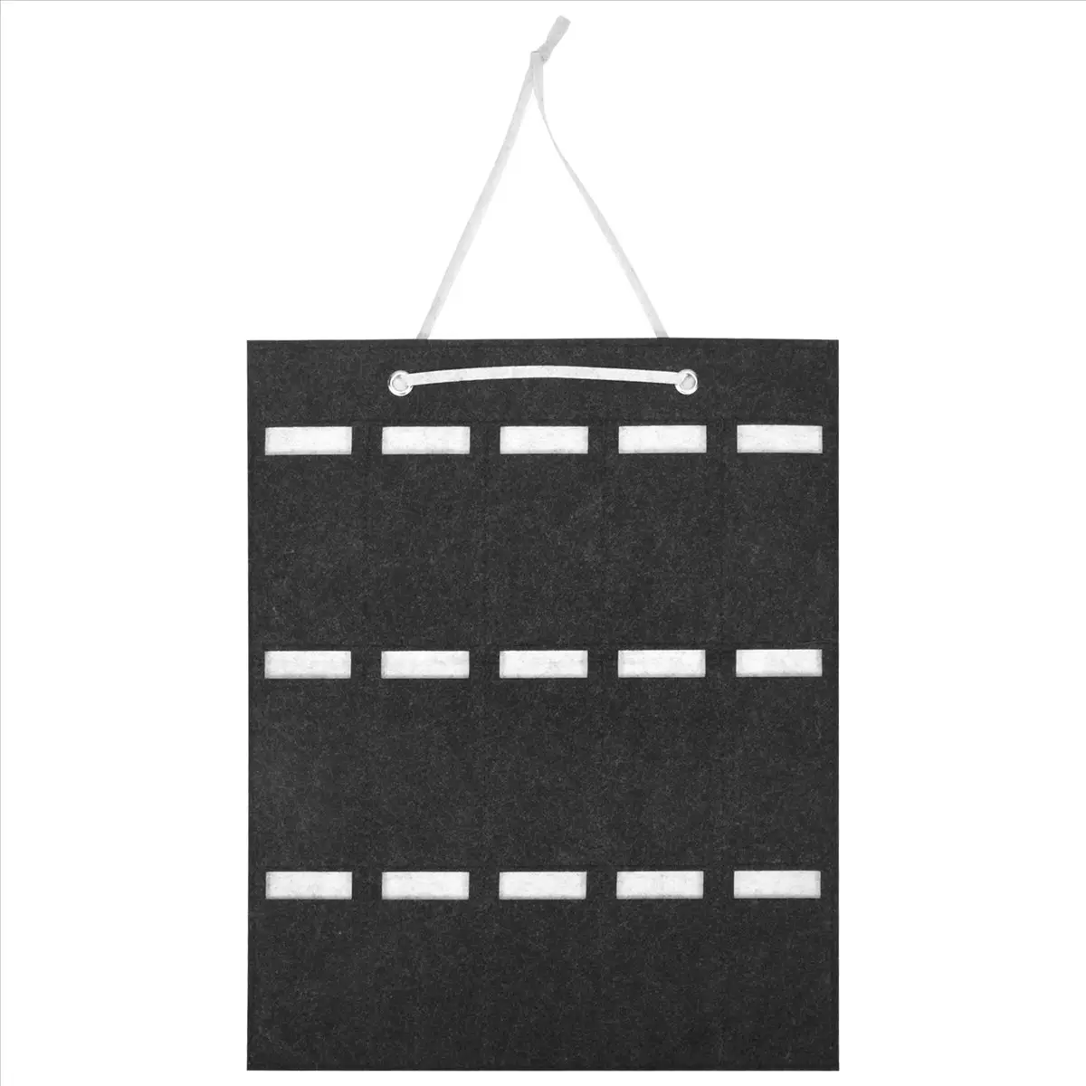 Glasses Organizer Sunglasses Organizer Storage Hanging Bag Sunglasses Eyeglasses Display Wall Mount Organizer 15 Slot Eyewear Holder Grey