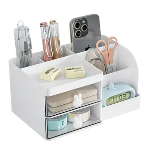 Makeup Storage Organizer with 2 Drawers