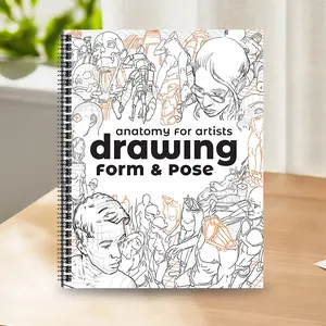 Quick Sketch Drawing Book, Rapidly Improve Painting Skills, Durable Yo Circle Binding, Start Sketching Anytime, No Pen Included