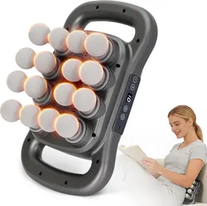 16 head fascia gun massage gun - USB rechargeable, powerful support for multi-level adjustable massage intensity, full body and neck massage, a great gift for athletes, friends and family, a great gift for Father's Day and Mother's Day