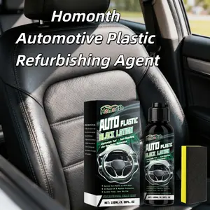 Automobile Plastic Refurbishing Agent, Gentle Cleaning, Quick Refurbishment, Interior Maintenance, Brightening and Restoring Luster