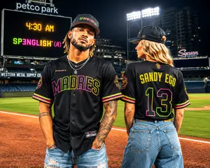 Madres City Connect 3.0 Noen Carnival - Recycled baseball jersey