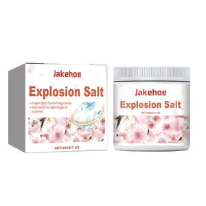 Jakehoe Floral Active Oxygen Laundry Salt Explosion Gently Cleans and Removes Stains Long-Lasting Fragrance Softens and Protects Clothes