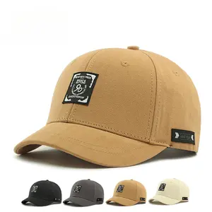 1 piece curved eaves short eaves cap classic gray cloth standard anti-ultraviolet outdoor commuter sun hat