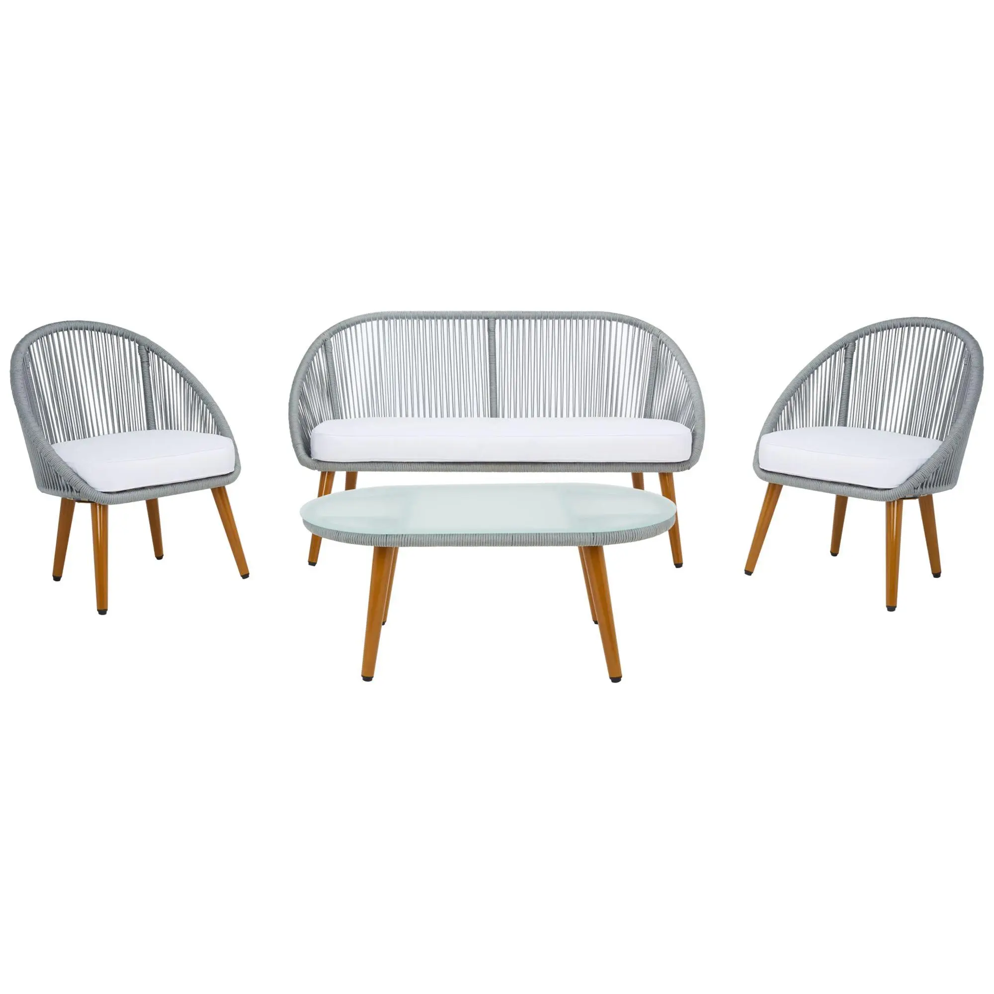 Safavieh Halcott 4pc Living Set