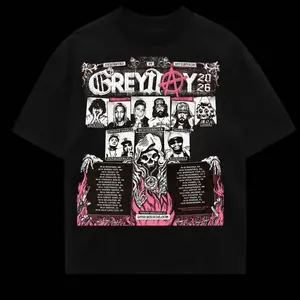 GreyDay 2026 v1 Tour Shirt Icideboys Hip-Hop G59 Shirt Gift for Fan G59 Merch Scrim Ruby Unisex Concert Tee KE4