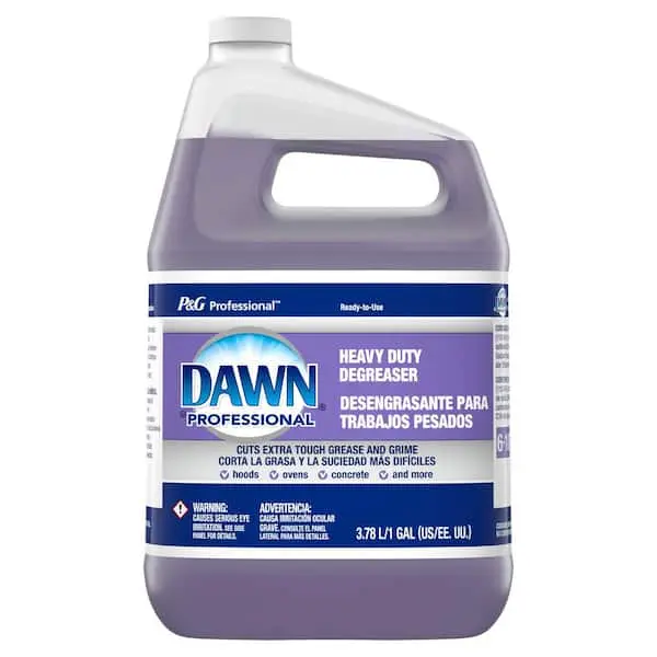 Dawn Professional 1 Gal. Industrial Surface Liquid Degreaser, Professional Degreaser, Industrial Degreaser, Cuts Grease 3X Faster, Food Surface Safe Degreaser, Phosphate-Free Degreaser, Concrete Oil Cleaner, Commercial Kitchen Degreaser.