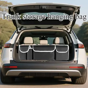 Car trunk storage bag Multifunctional Oxford cloth storage bag SUV car storage bag Car seat back hanging bag