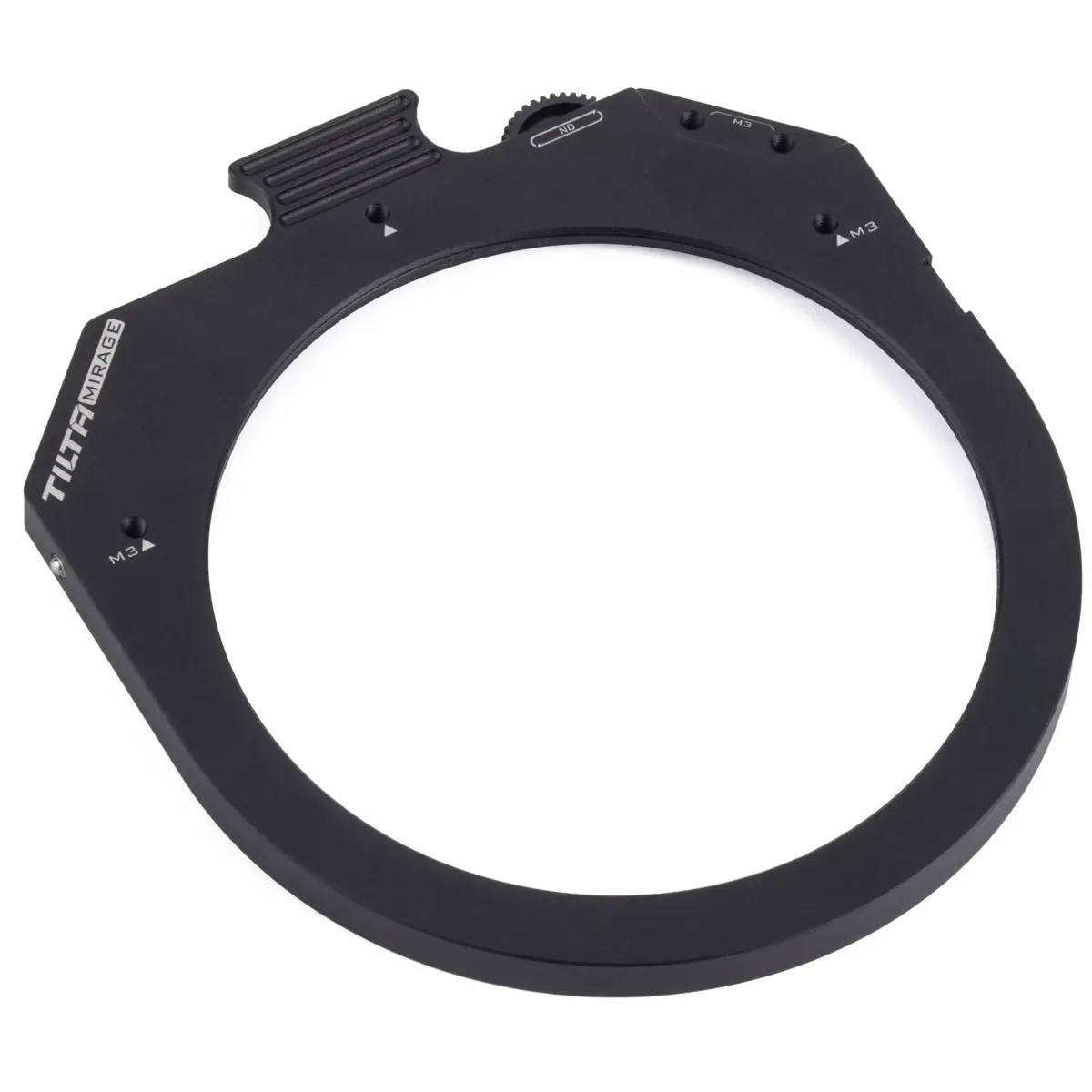 Tilta 95mm Adjustable Durable Circular Filter Tray, Camera Lens Accessory for Mirage Matte Box, Black