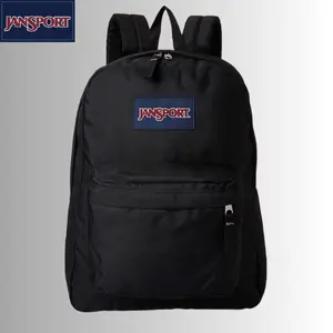 JanSport SuperBreak One Backpack - Black, Durable And Lightweight Bookbag With Main Compartment, Unisex Design – Perfect For School, computer