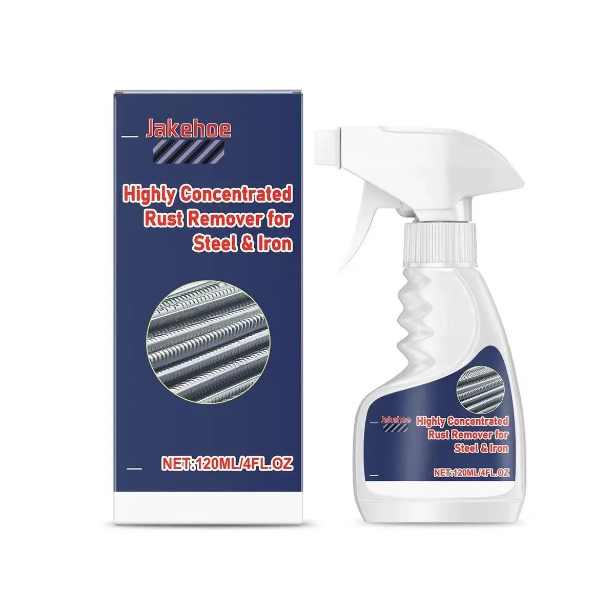 Jakehoe Steel Rust Remover, Bolt Screw Metal Rust Cleaner, Home Rust Removal Cleaning Agent, Effective Rust Stain Remover