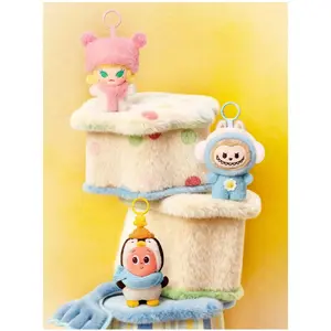 (DAREN9003) POP MART POP BEAN Fluffy&Cozy Series-Plush Pendant
