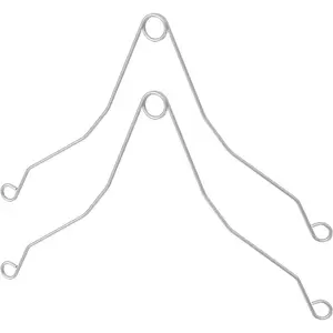 Grille Spring Clips for Br-oan Nu-tone FG701S Bathroom Exhaust Fan Cover,Universal Bathroom Grille Spring Clip for Ceiling or Wall-Mount, Medium