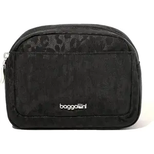 Baggallini Women's Pocket Cosmetic - Lightweight Bag - Travel Essentials Makeup Organizer Small