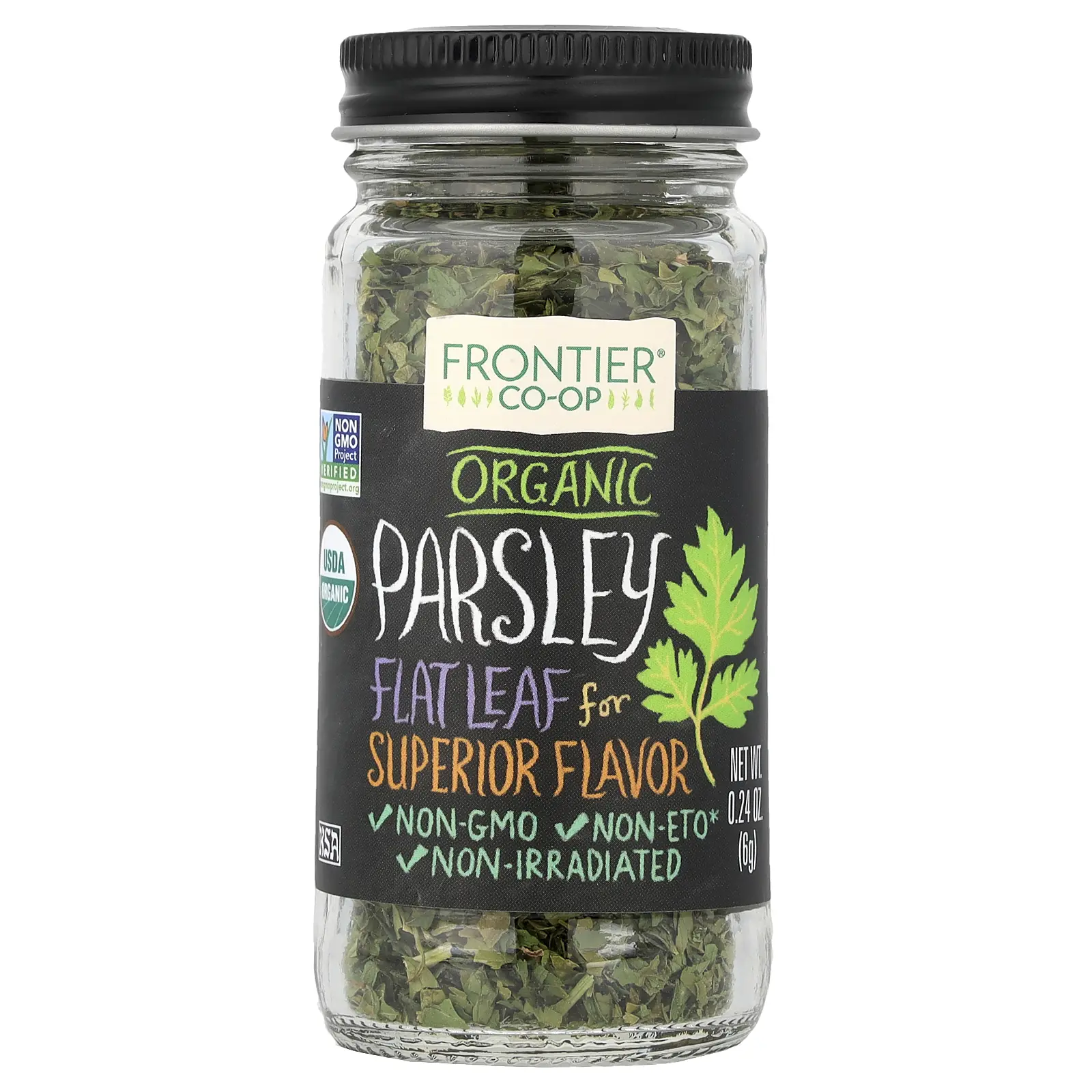 Frontier Co-op Organic Parsley, 0.24 oz (6 g) Frontier Co-op Organic Parsley, 0.24 oz (6 g)