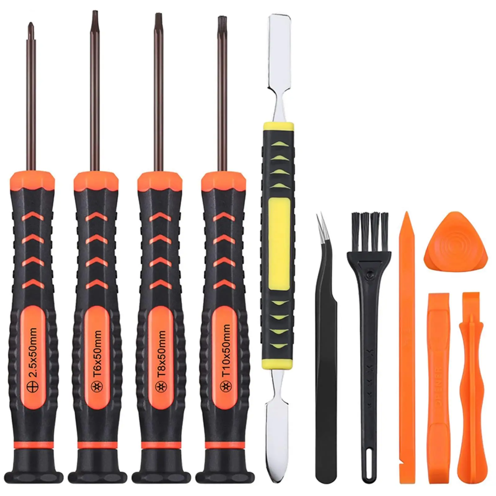 Repair Kit For Mobile Phone/Xbox One/360/X PS4 PS3 PS5/PC, 1 Set Multifunctional Repair Kit, Crowbars, Tweezers, Brush, Cleaning Tool For Controller A