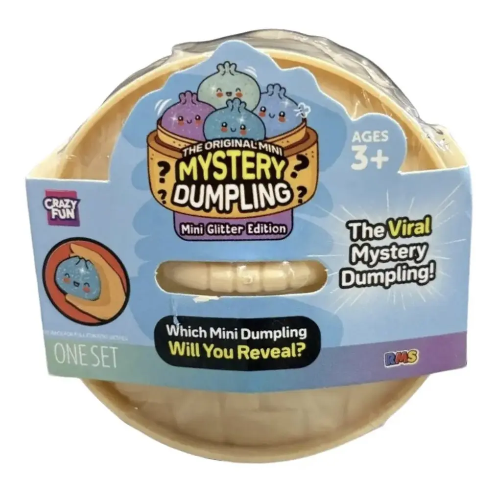 RMS Crazy Fun The Original Mini Mystery Dumpling: Mini Glitter Edition - Collectible Blind Box