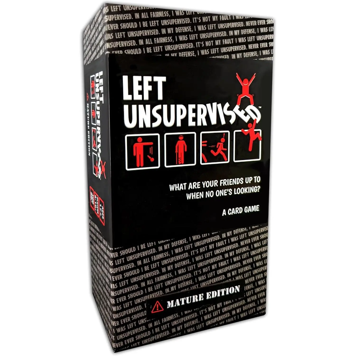 Left Unsupervised: Mature Edition - A Party Card  for Adults Who are Looking for Something