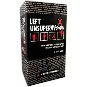 Left Unsupervised: Mature Edition - A Party Card  for Adults Who are Looking for Something