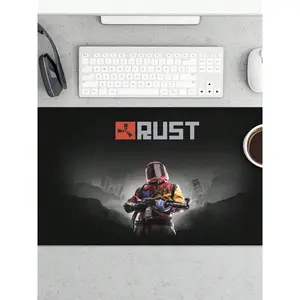 Custom Rust Gaming Mouse Pad | XL Anti-Slip Desk Mat 11.8"x31.5"