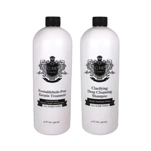CMR COSMETICS Formaldehyde-Free Keratin Care, Clarifying Deep Cleansing Shampoo) Kit for all hair types