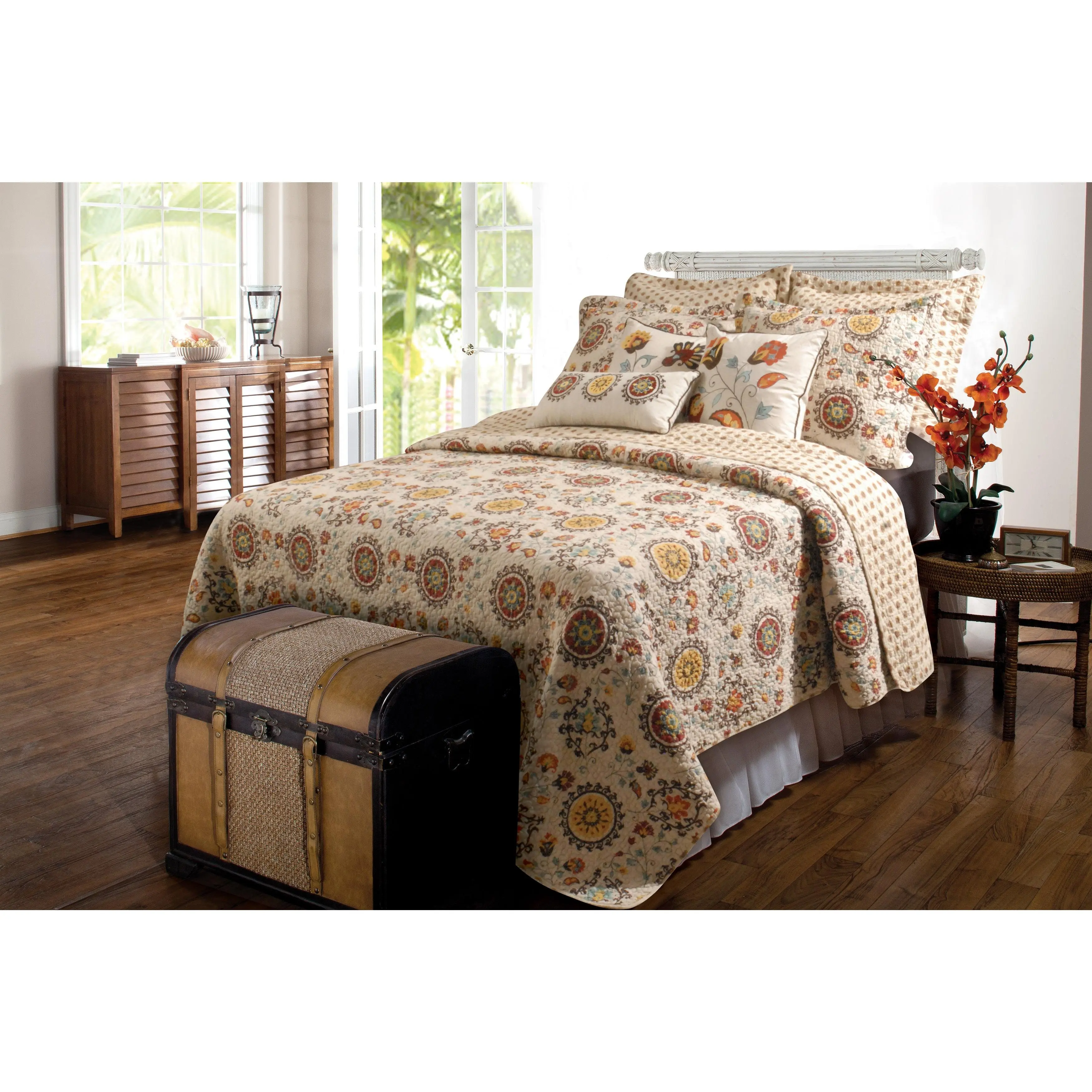 Greenland Home Andorra Multi King Bonus Set, 5-Piece