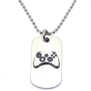 Gamer Catalog Dog Tag Necklace