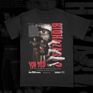 Monawear [Sale Up To 40%] Resident Evil Biohazard 2 Tshirt Gift For Fan, Women And Men