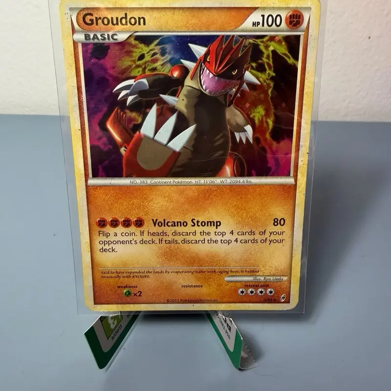 Groudon 6/95 HOLO LP