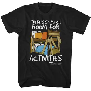 Step Brothers Movie T Shirt | There's So Much Room For Activities | Men's 100% Cotton T Shirt