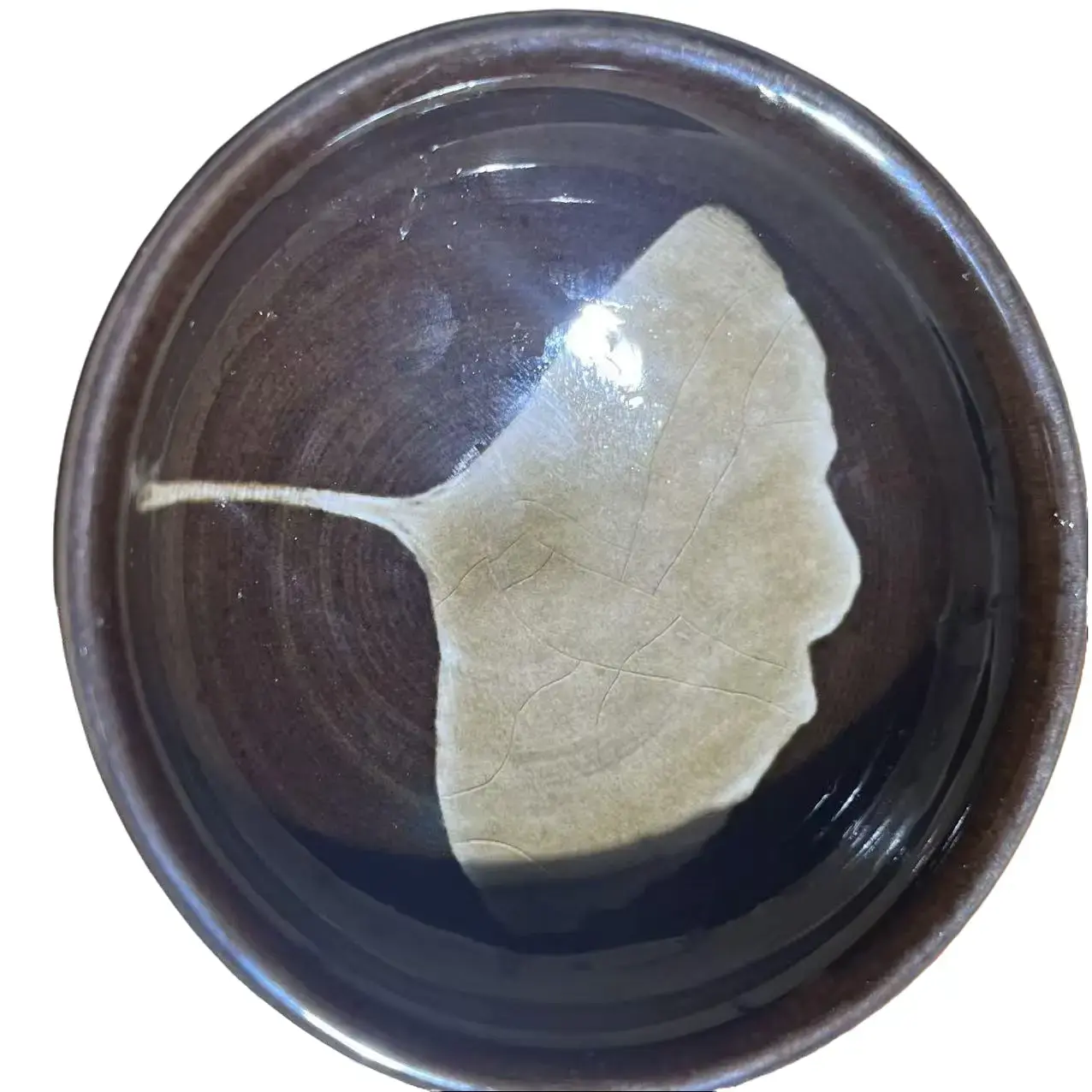 - ： Handmade Jian Zhan Teacup, Kiln Change Glaze,Traditional Ceramic Tea Bowl