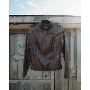 ITALIAN LEATHER MOTO STYLE JACKET