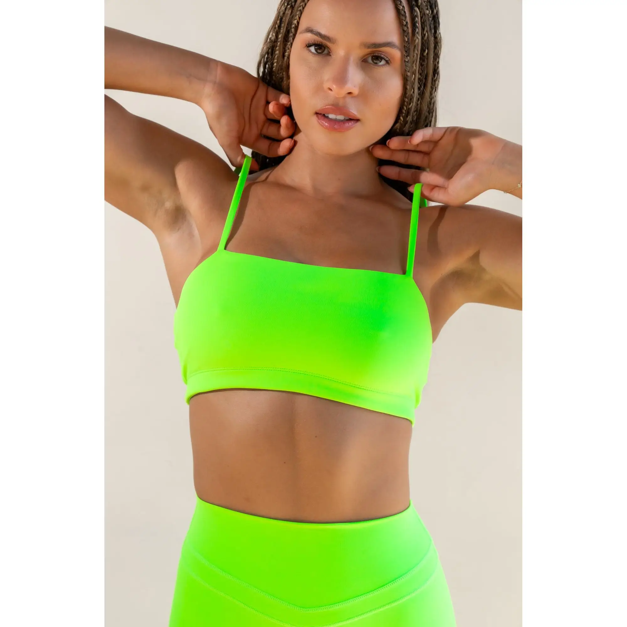 Vitality Vitality Pulse™ Bandeau Bra - Neon Green