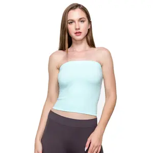 Kurve Seamless Medium Length Tube Top - Lightweight Fabric