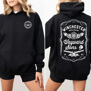 Winchester Since 1983 Shirt, Supernatur4l Fan Merch, Vintage Graphic Tee, Fashion Cotton, Full Sizes, For Men, For Women Fit Hoodie