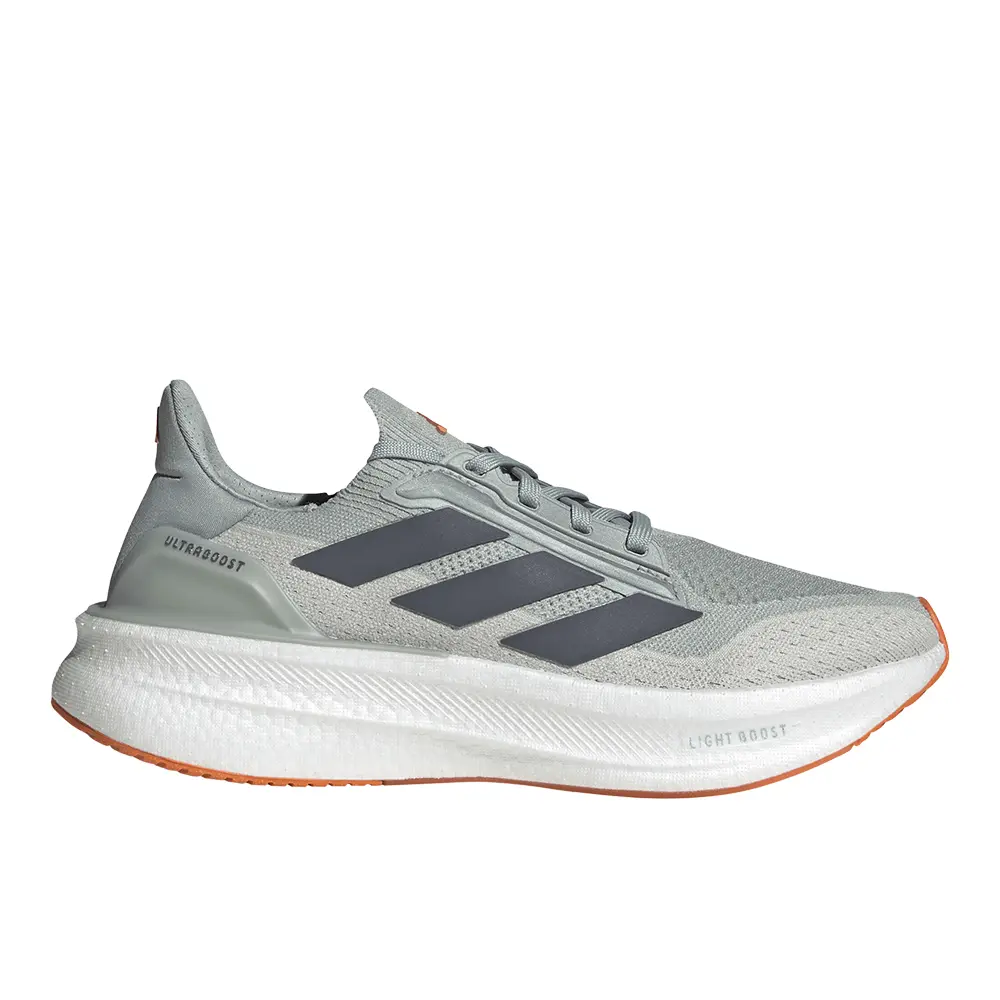 adidas Mens Ultraboost Ultra Boost 5X Running Sneakers Shoes - Grey
