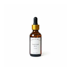 Cabello Bello Castor Oil 2oz - Fortalece de Forma Natural las Cejas, las Pestañas y el Cabello con Acidos Grasos Esenciales y Vitamina E para Nutrirlos y darles Brillo