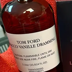 Tom ford tobaccoVanille dramming 1 liter