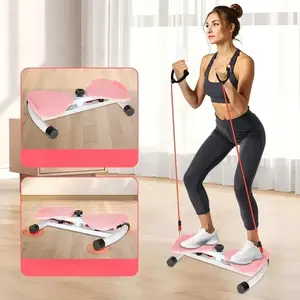 Waist Twister Machine with Resistance Band - ABS Core Home Fitness Equipment for Ab Training Workouts,summerwins