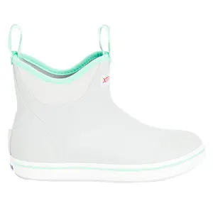 Xtratuf Womens Ankle Deck Pull On Casual Boots Ankle - Off White